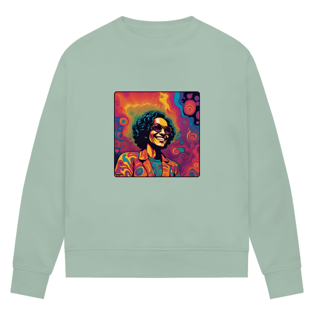 Damen Premium Bio Sweatshirt Happy Color´s