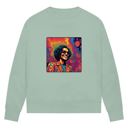 Damen Premium Bio Sweatshirt Happy Color´s