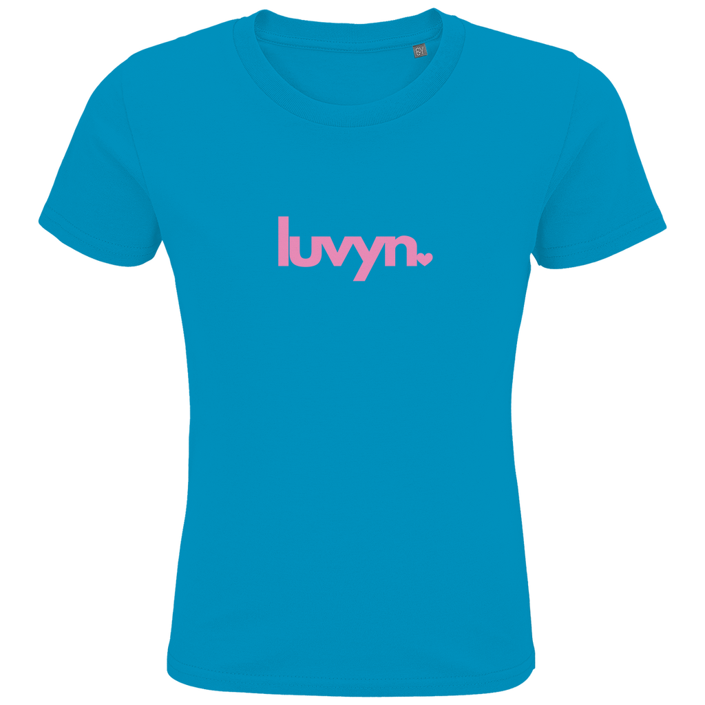 Kids Premium Bio T-Shirt LUVYN PINK