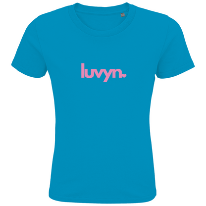 Kids Premium Bio T-Shirt LUVYN PINK