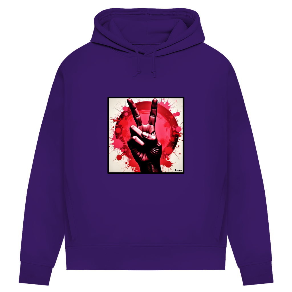 Damen Premium Bio Hoodie Piece of Peace