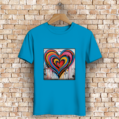 Herren Premium Bio T-Shirt Heartcore