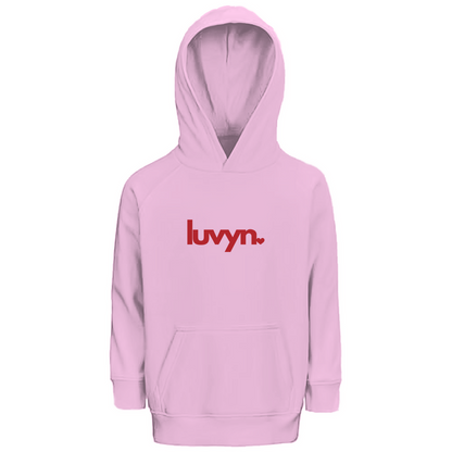 Kinder Premium Bio Hoodie LUVYN RED