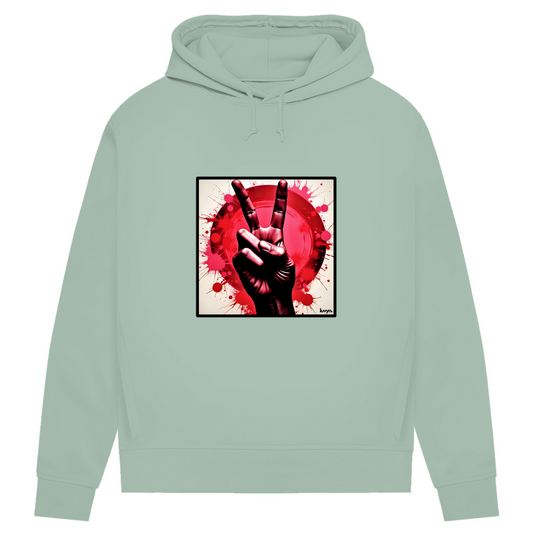 Damen Premium Bio Hoodie Piece of Peace