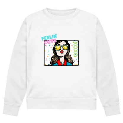 Herren Premium Bio Sweatshirt Feelin´Cute