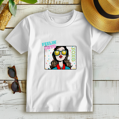 Damen Premium Bio T-Shirt Feelin´Cute