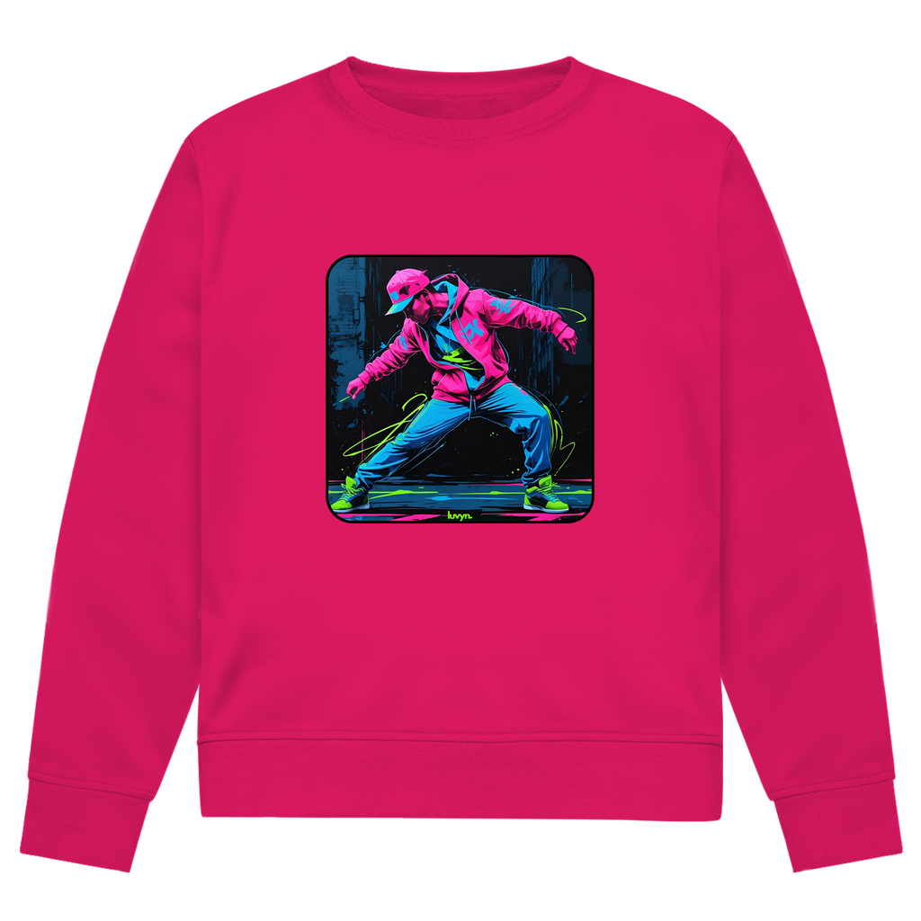 Herren Premium Bio Sweatshirt Neon Vibe´s