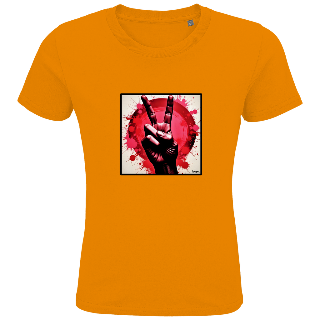 Kids Premium Bio T-Shirt Neon Piece of Peace