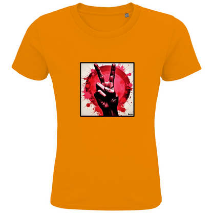 Kids Premium Bio T-Shirt Neon Piece of Peace