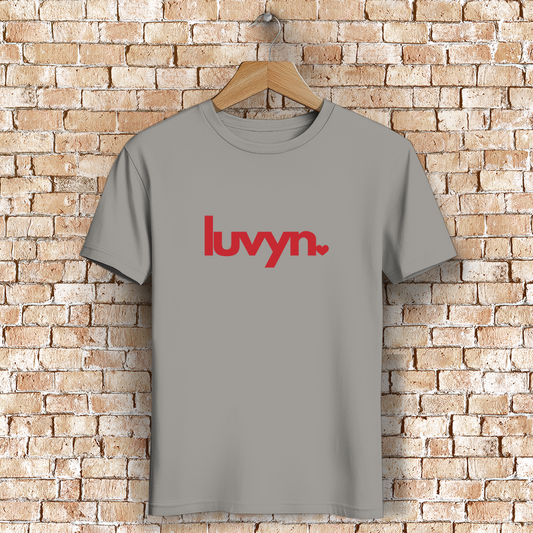 Herren Premium Bio T-Shirt LUVYN RED