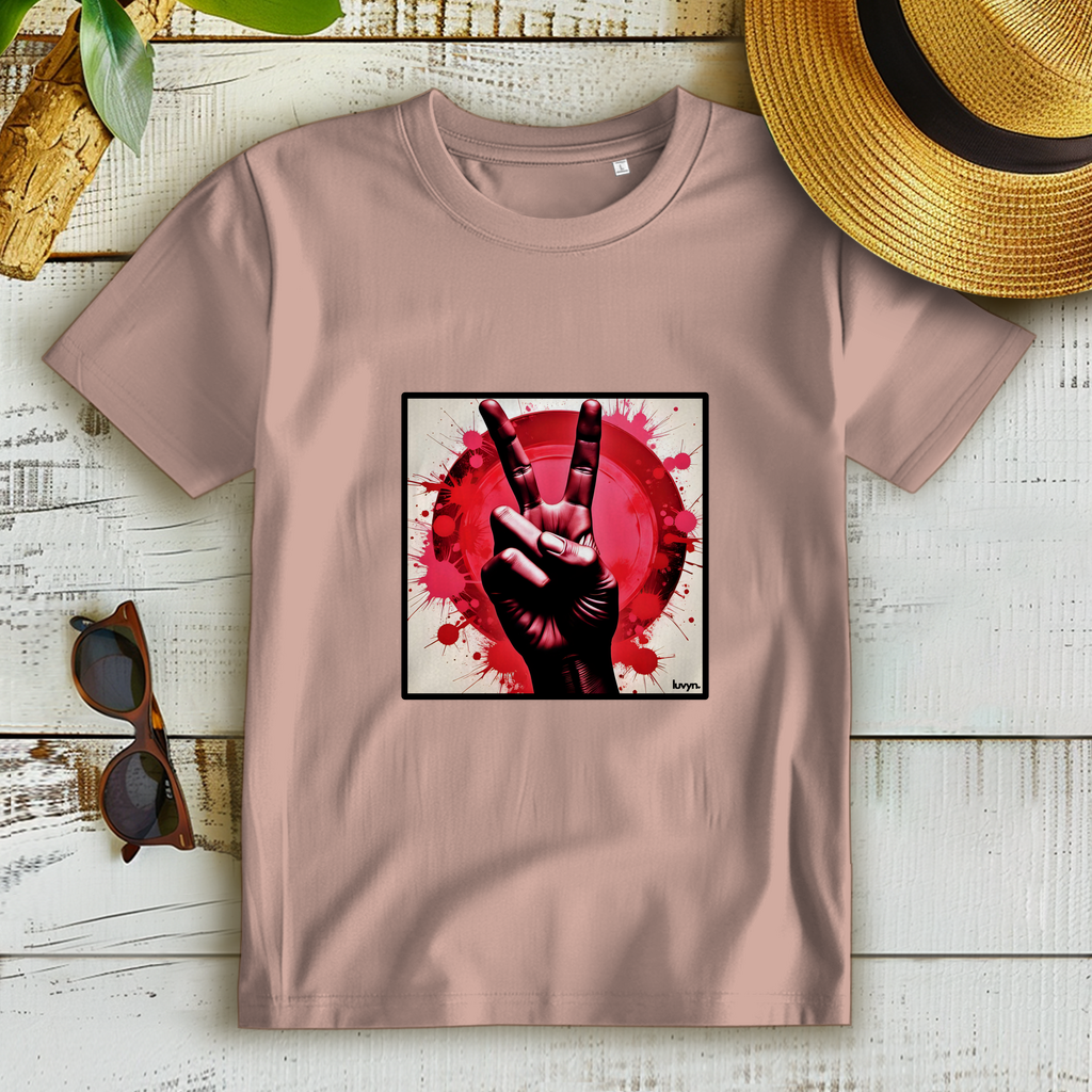 Damen Premium Bio T-Shirt Piece of Peace