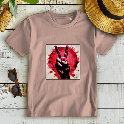 Damen Premium Bio T-Shirt Piece of Peace