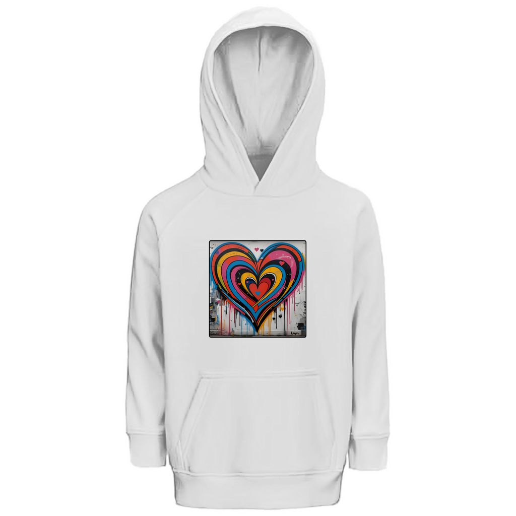 Kinder Premium Bio Hoodie Heartcore
