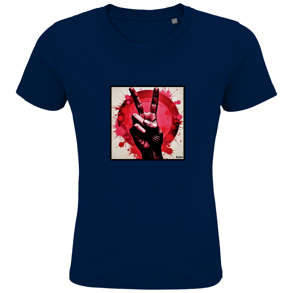 Kids Premium Bio T-Shirt Neon Piece of Peace