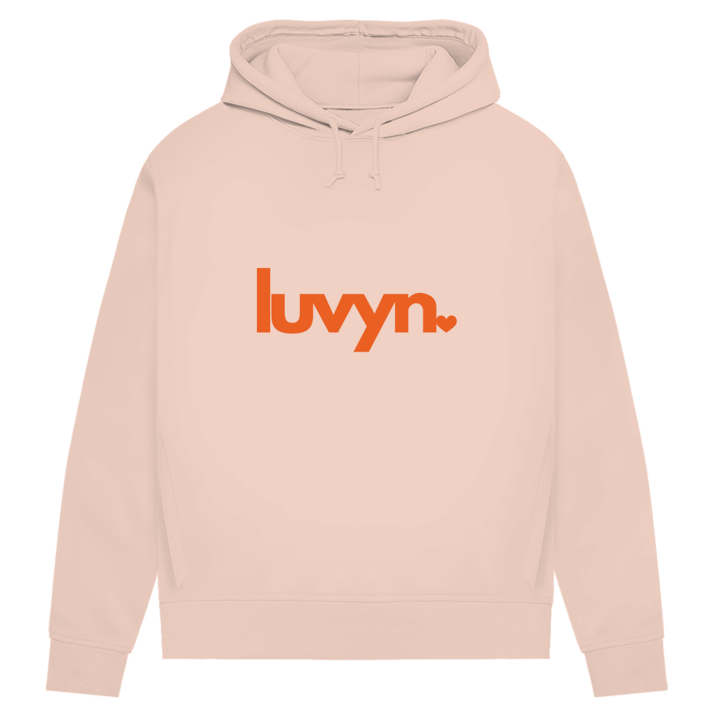 Damen Premium Bio Hoodie LUVYN ORANGE