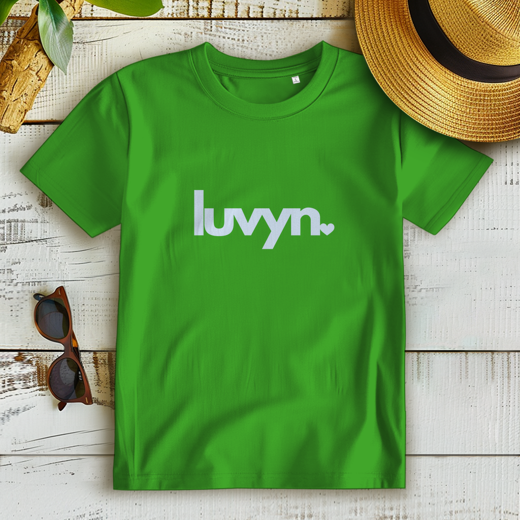 Damen Premium Bio T-Shirt LUVYN BLUE