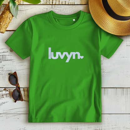 Damen Premium Bio T-Shirt LUVYN BLUE