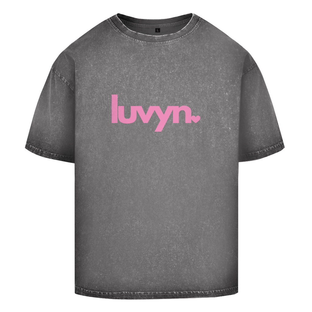 Oversize Washed T-Shirt LUVYN PINK