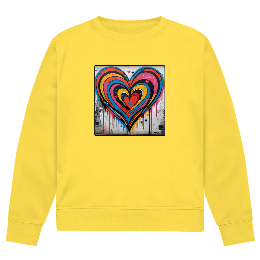 Herren Premium Bio Sweatshirt Heartcore