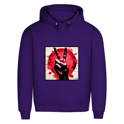 Herren Premium Bio Hoodie Piece of Peace
