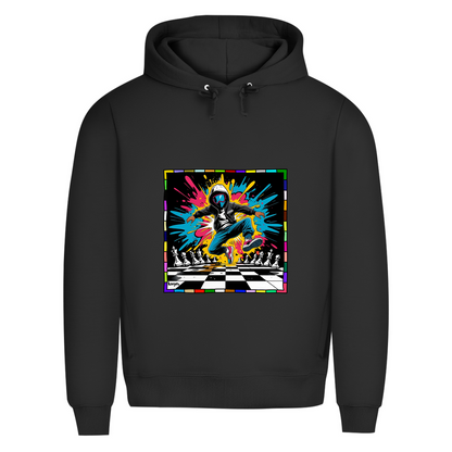 Herren Premium Bio Hoodie Chess Splash