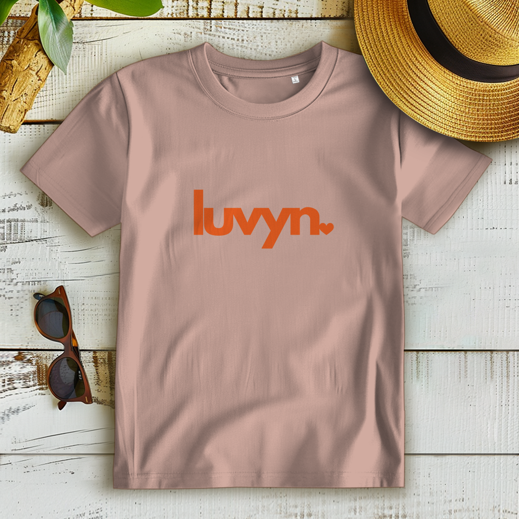 Damen Premium Bio T-Shirt LUVYN ORANGE