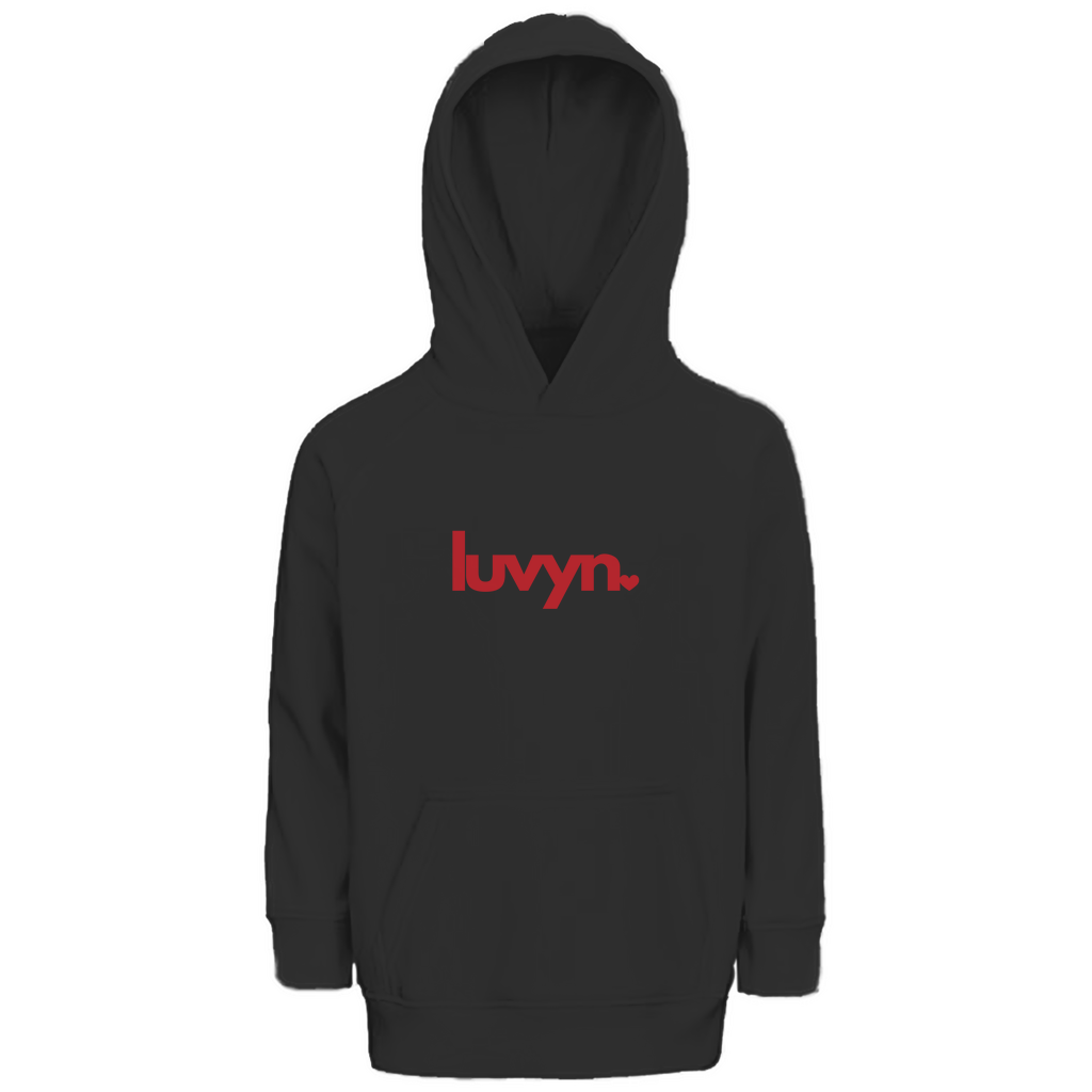 Kinder Premium Bio Hoodie LUVYN RED