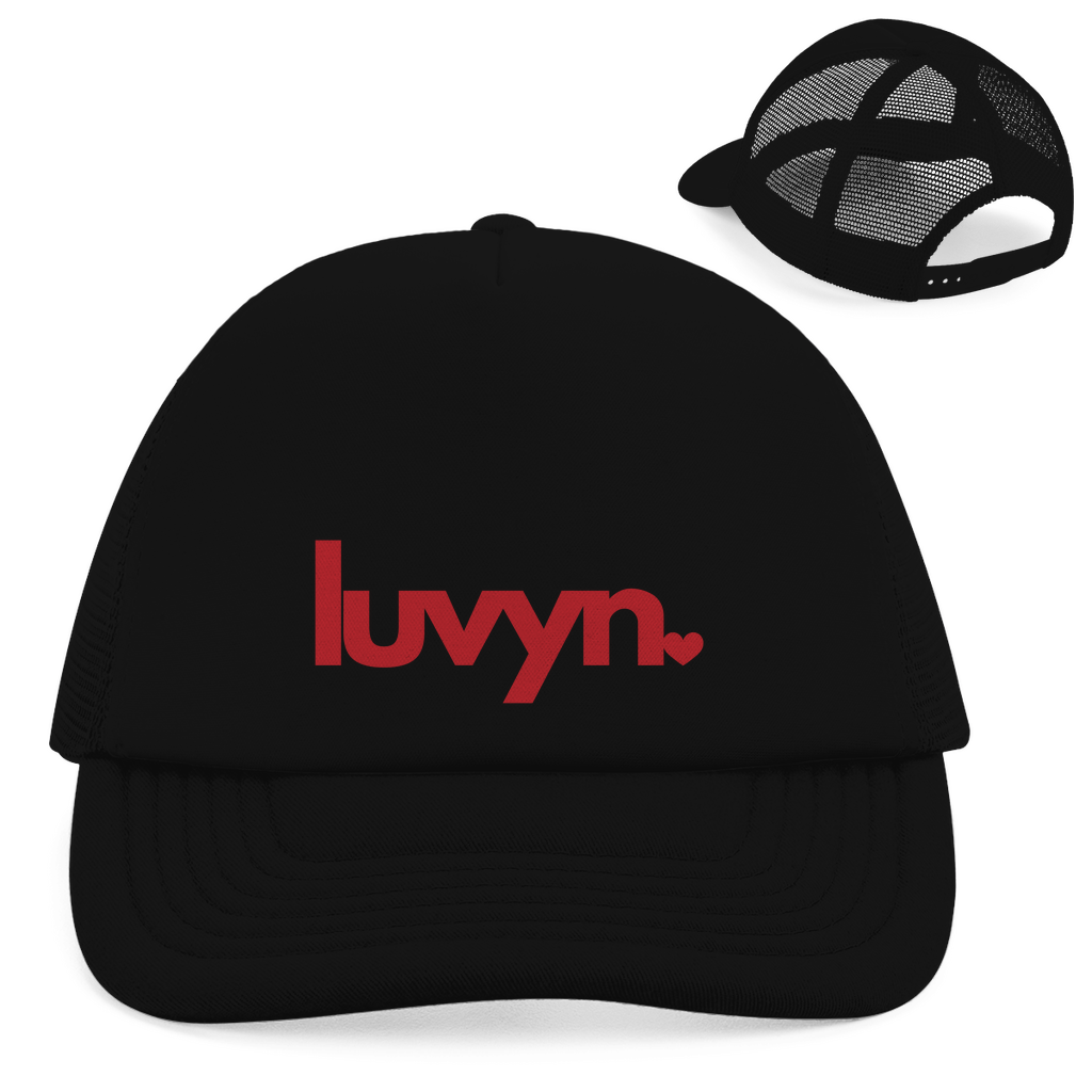 Retro Trucker Cap LUVYN RED
