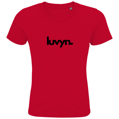 Kids Premium Bio T-Shirt LUVYN BLACK