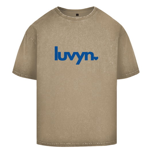 Oversize Washed T-Shirt LUVYN ROYAL