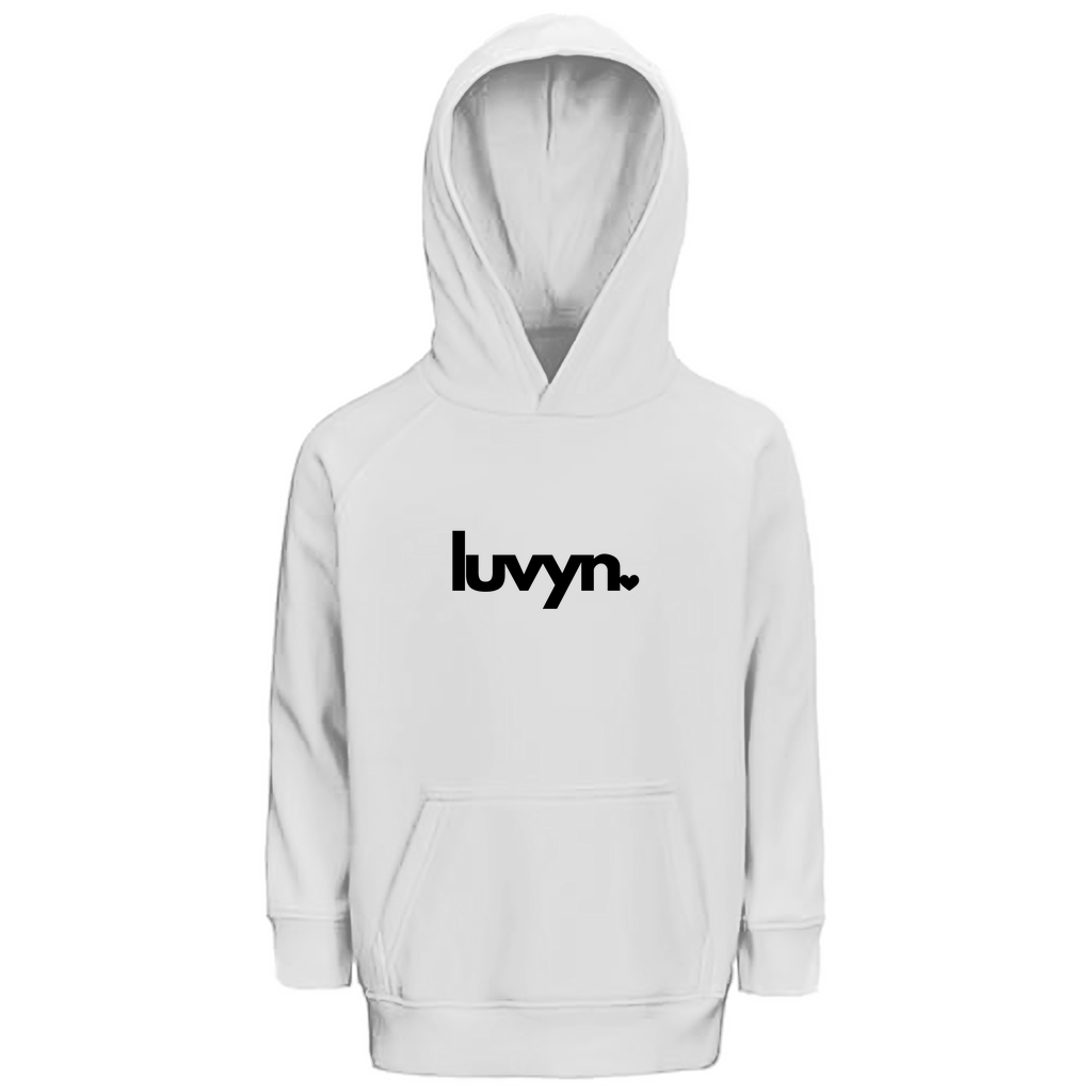 Kinder Premium Bio Hoodie LUVYN BLACK