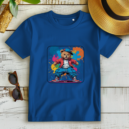 Damen Premium Bio T-Shirt Baggybear