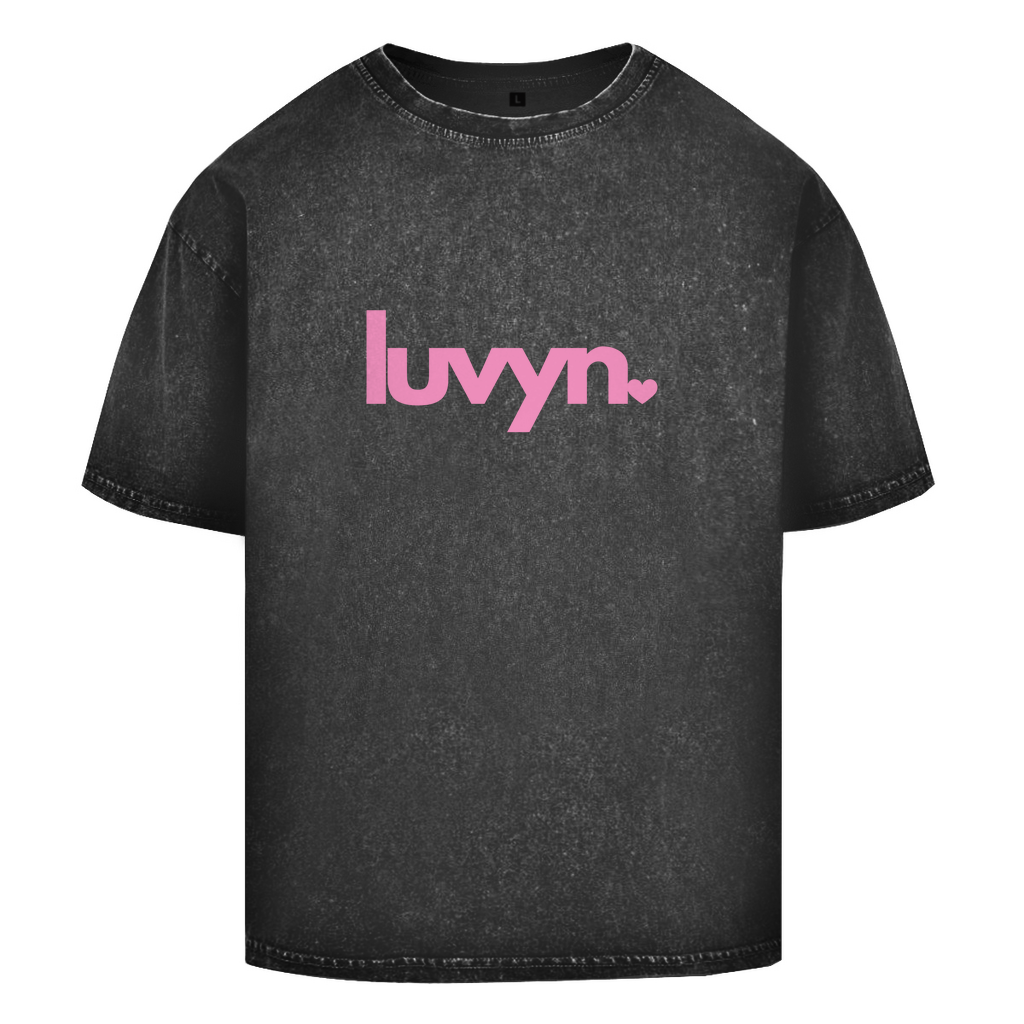 Oversize Washed T-Shirt LUVYN PINK