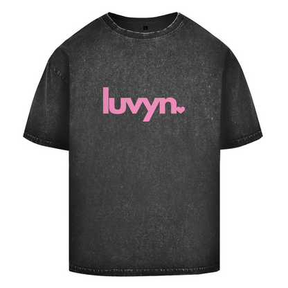 Oversize Washed T-Shirt LUVYN PINK