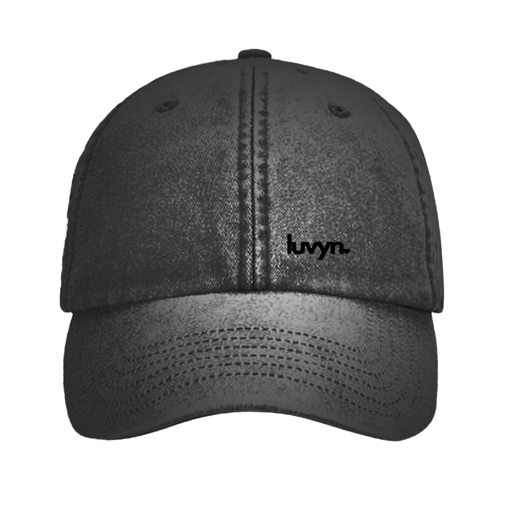 Vintage Cap LUVYN BLACK