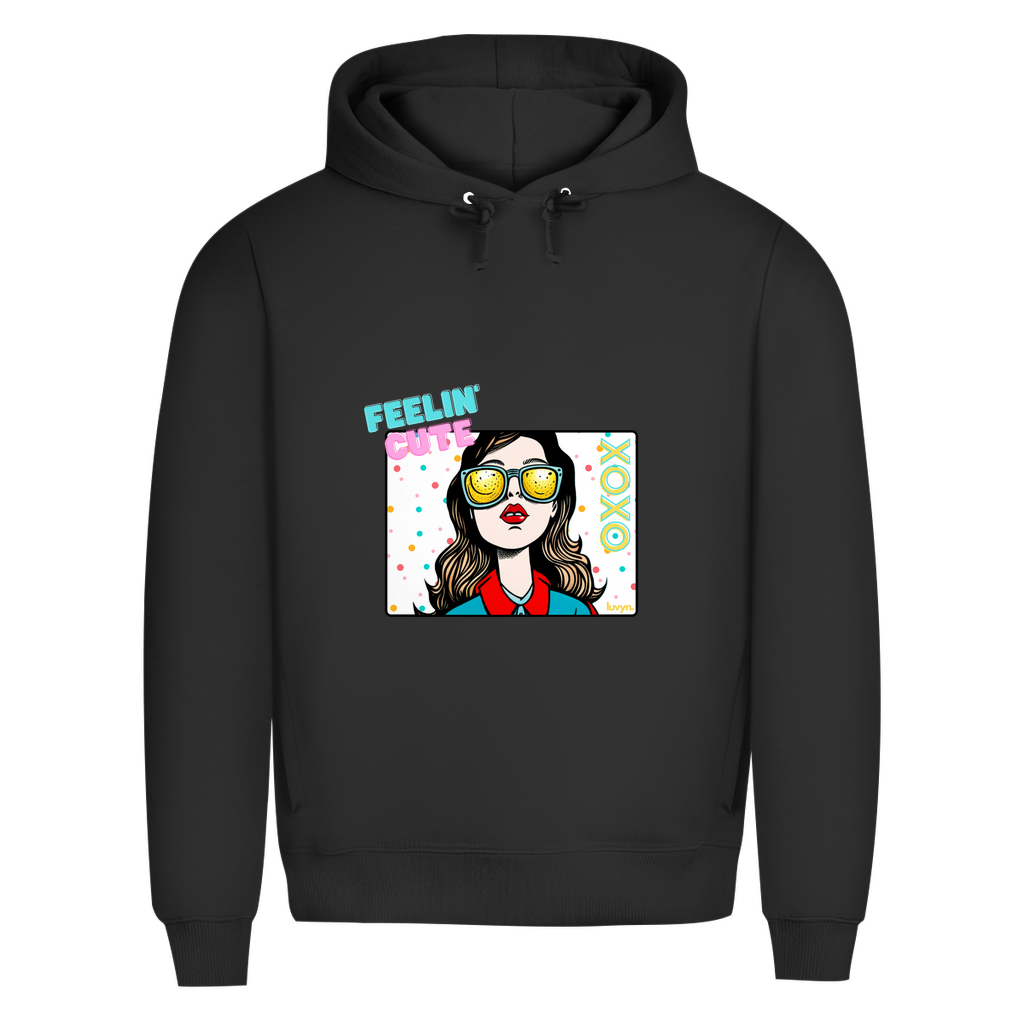 Herren Premium Bio Hoodie Feelin´Cute