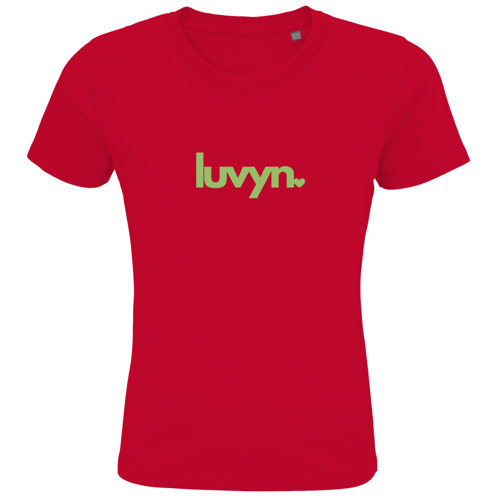 Kids Premium Bio T-Shirt LUVYN LIME