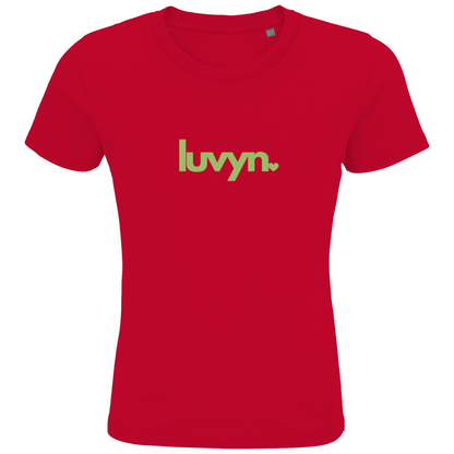 Kids Premium Bio T-Shirt LUVYN LIME