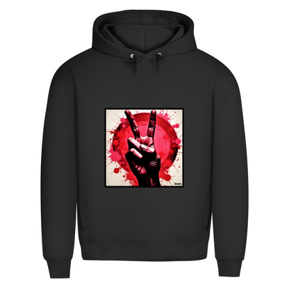 Herren Premium Bio Hoodie Piece of Peace