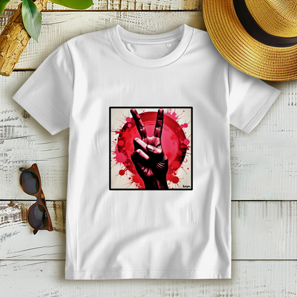 Damen Premium Bio T-Shirt Piece of Peace