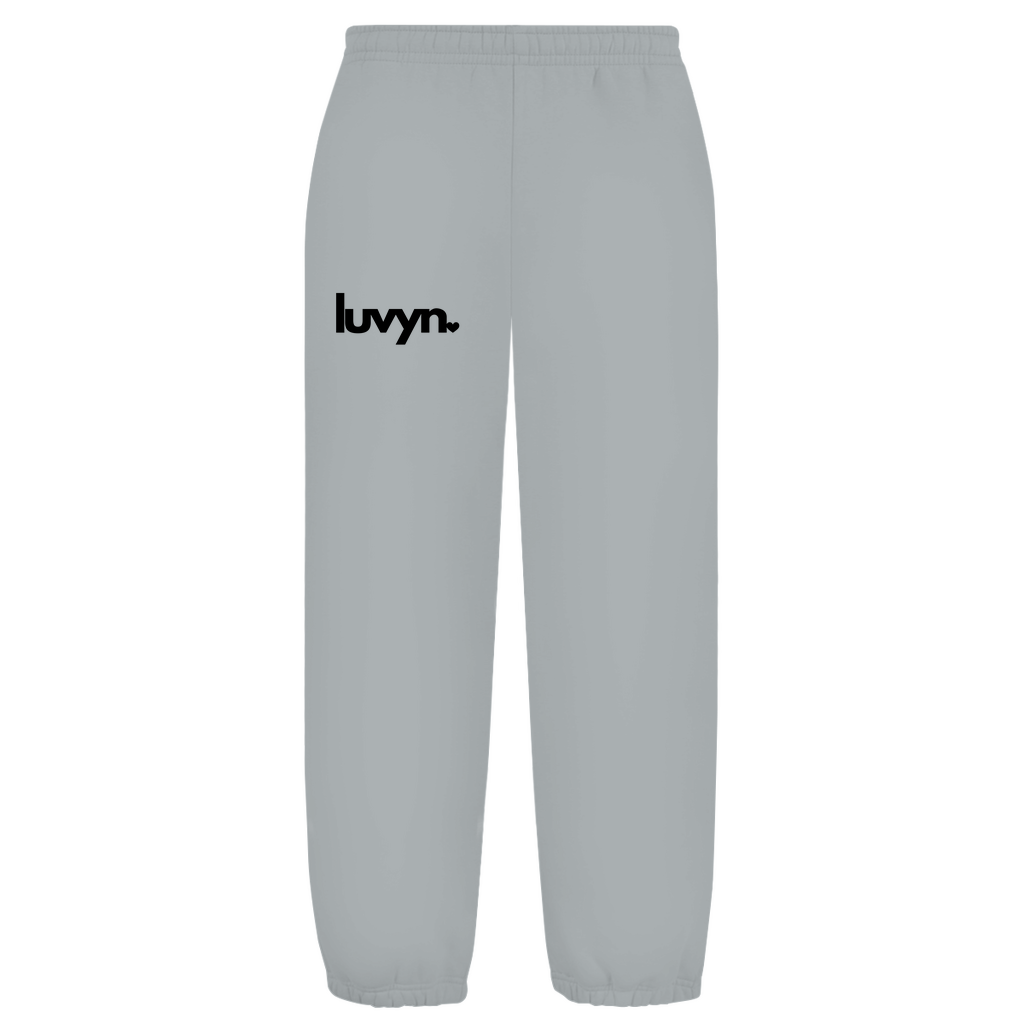 Oversize Fluffy Sweatpants LUVYN BLACK