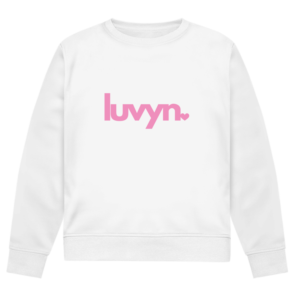 Herren Premium Bio Sweatshirt LUVYN PINK