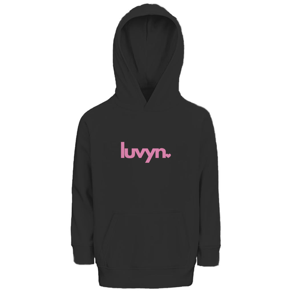 Kinder Premium Bio Hoodie LUVYN PINK