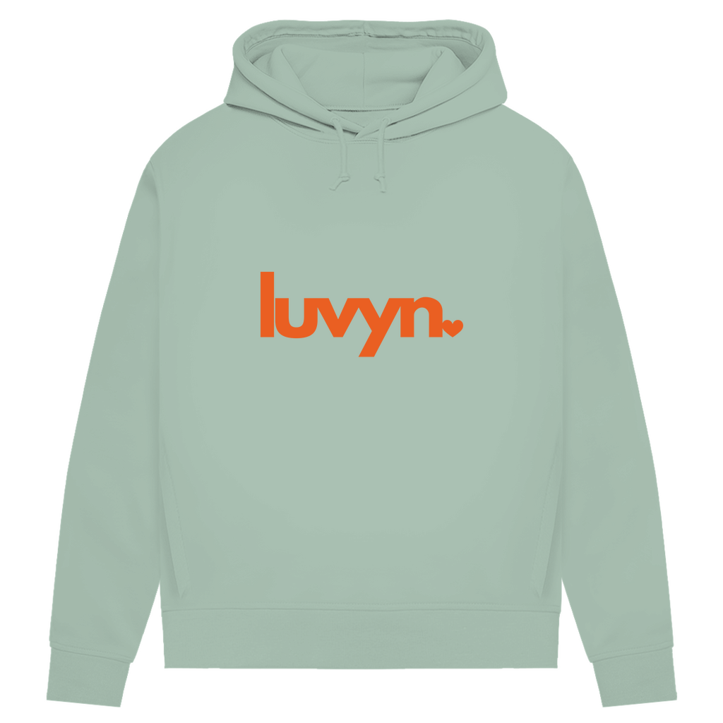 Damen Premium Bio Hoodie LUVYN ORANGE