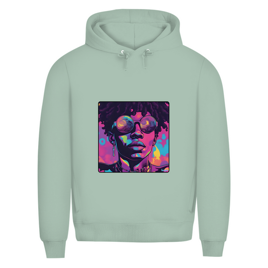 Herren Premium Bio Hoodie Vibevision