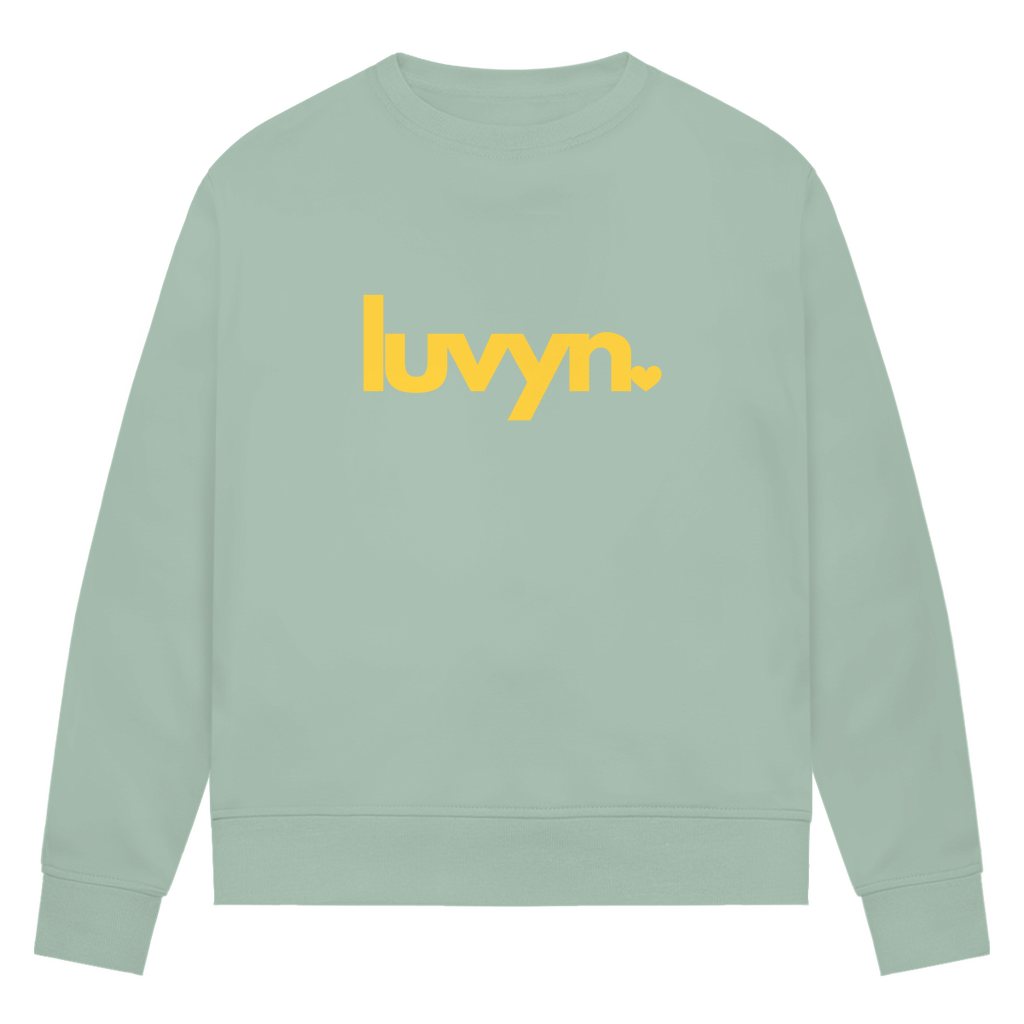 Damen Premium Bio Sweatshirt LUVYN DAISY