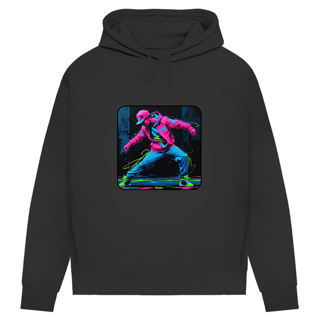 Damen Premium Bio Hoodie Neon Vibe´s