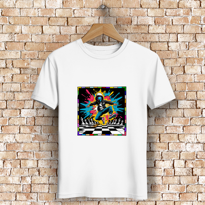 Herren Premium Bio T-Shirt Chess Splash