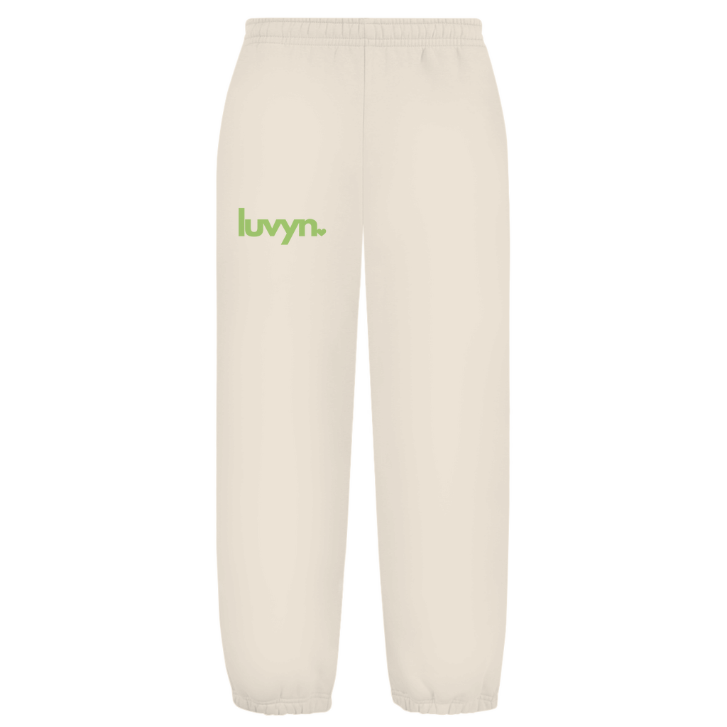 Oversize Fluffy Sweatpants LUVYN LIME