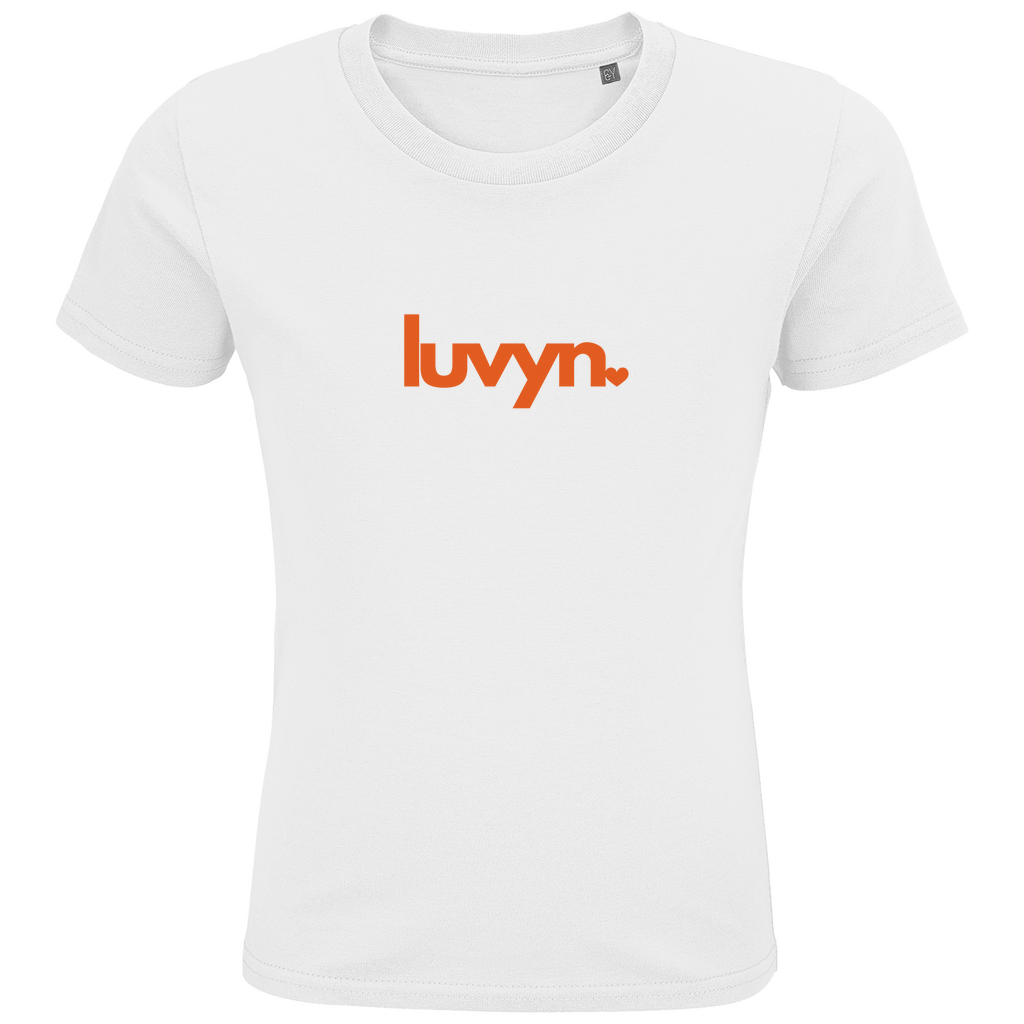 Kids Premium Bio T-Shirt LUVYN ORANGE